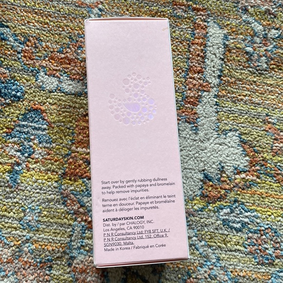 Saturday Skin rub a dub Refining Peeling Gel 75ml BNIB - Picture 3 of 7